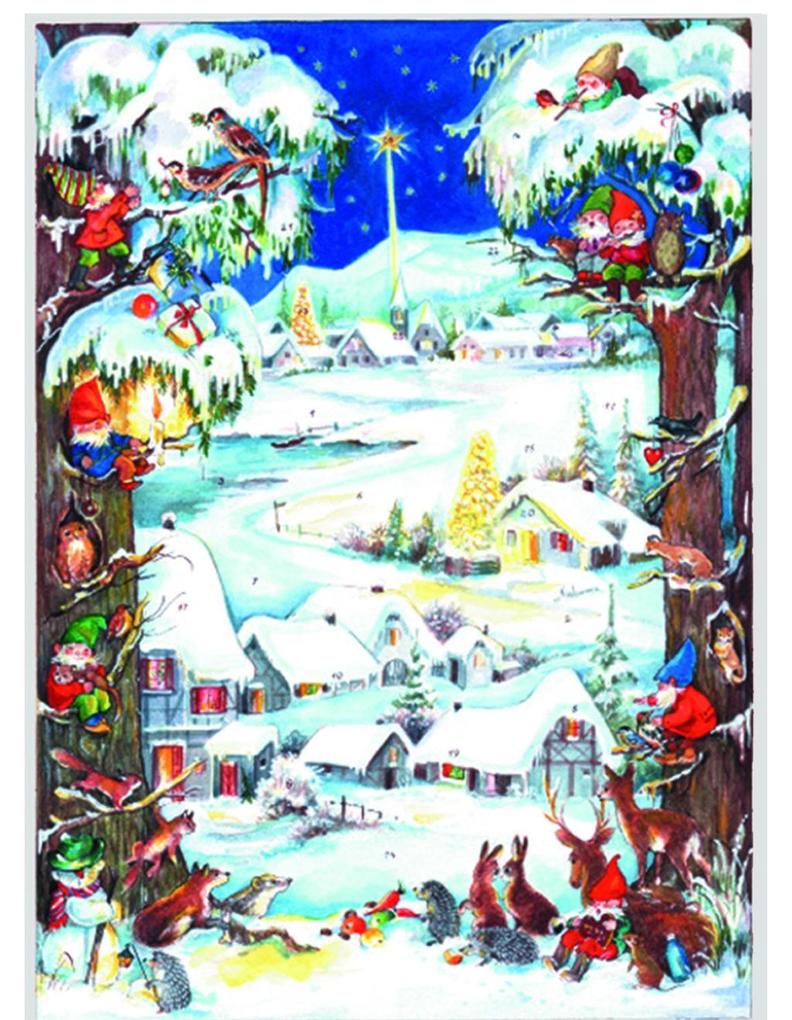 Adventskalender 'Zwergenweihnacht'