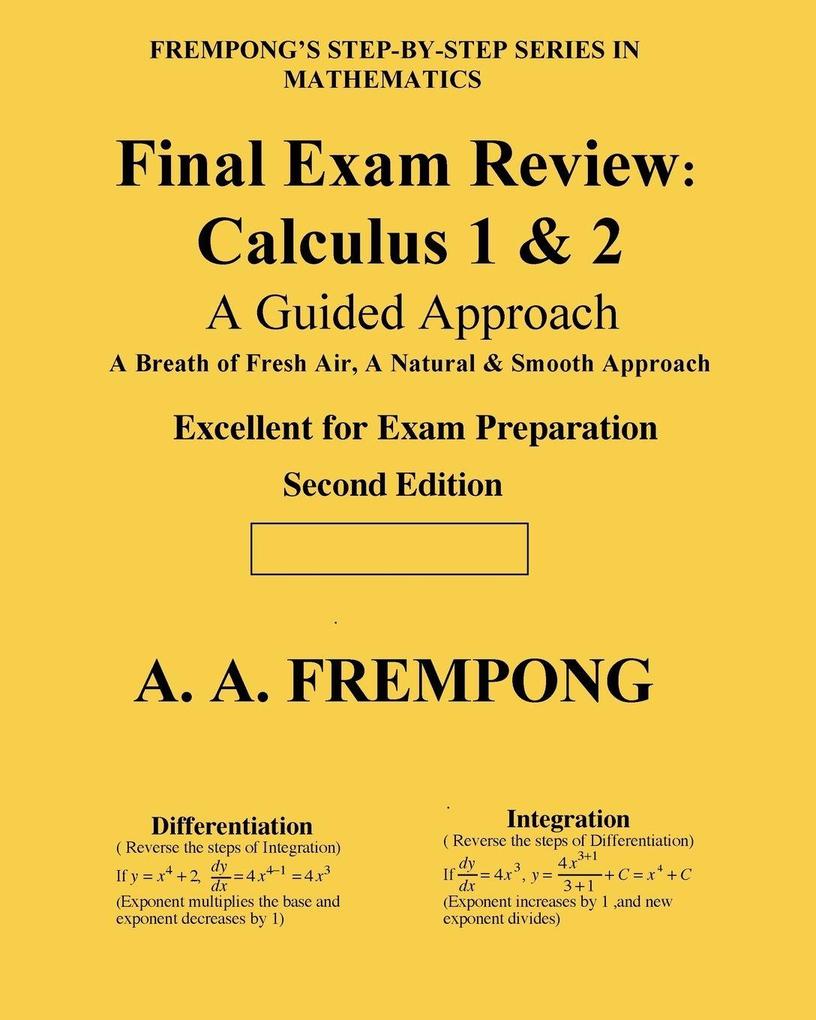 Final Exam Review