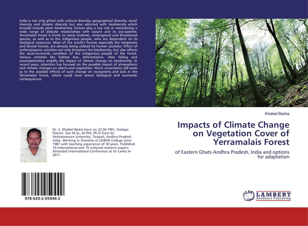 Impacts of Climate Change on Vegetation Cover of Yerramalais Forest