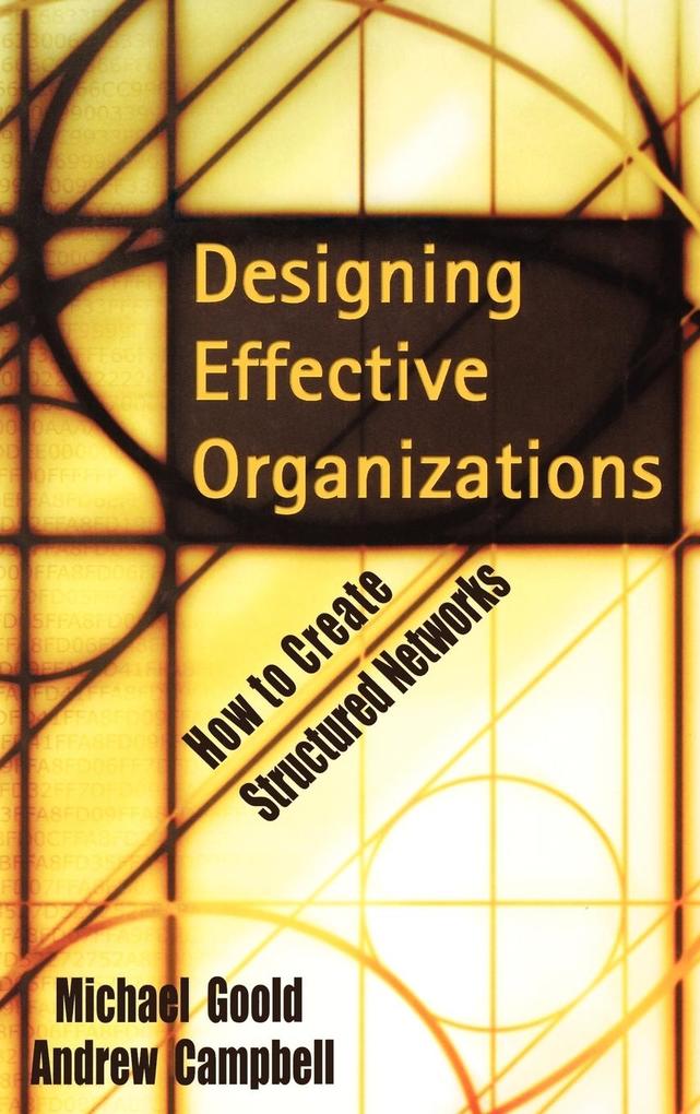 ing Effective Organizations