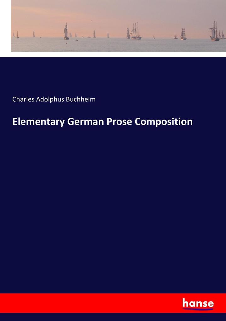 Image of Elementary German Prose Composition