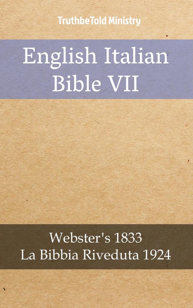 English Italian Bible VII