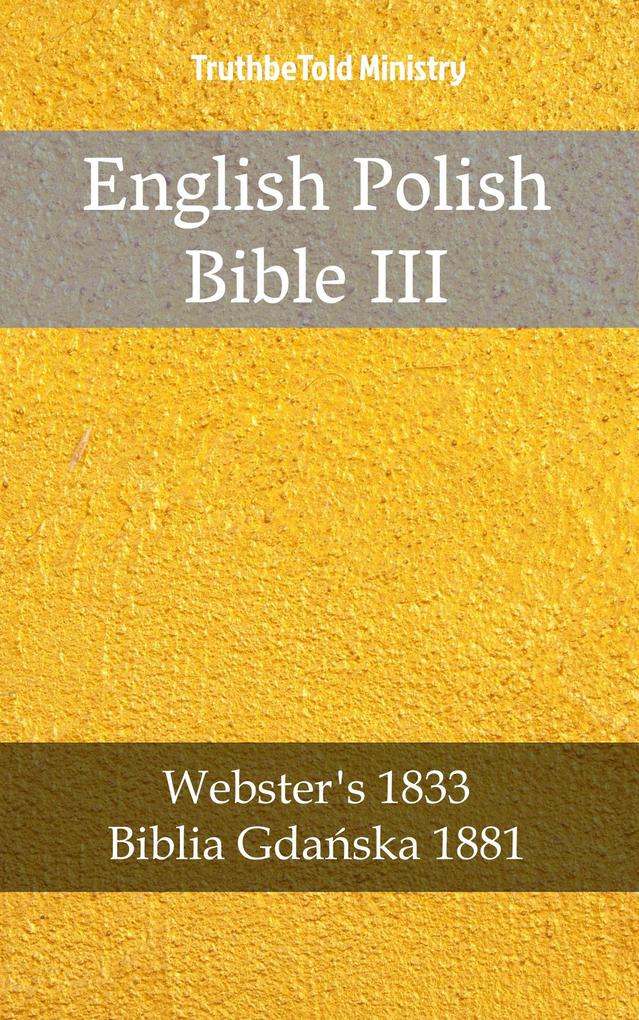 English Polish Bible III