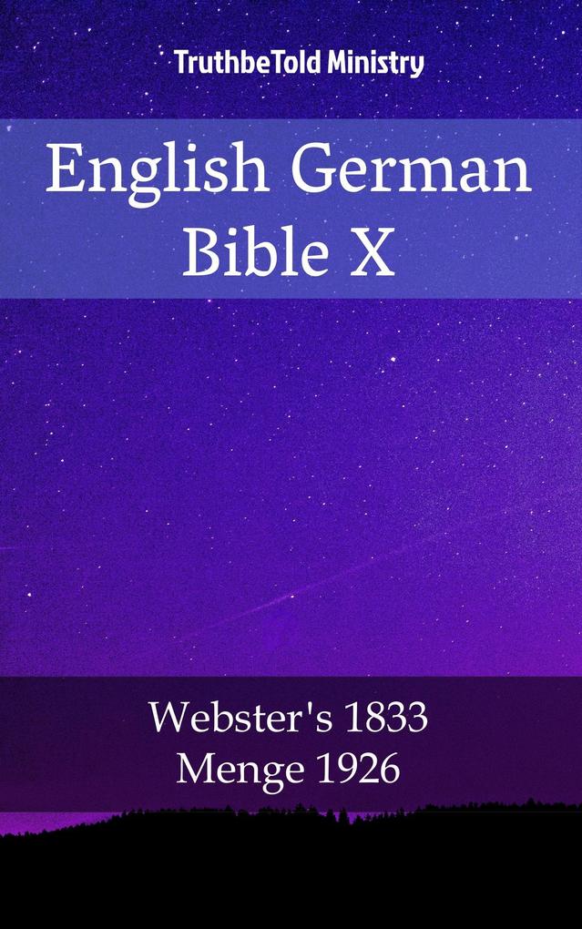 English German Bible X