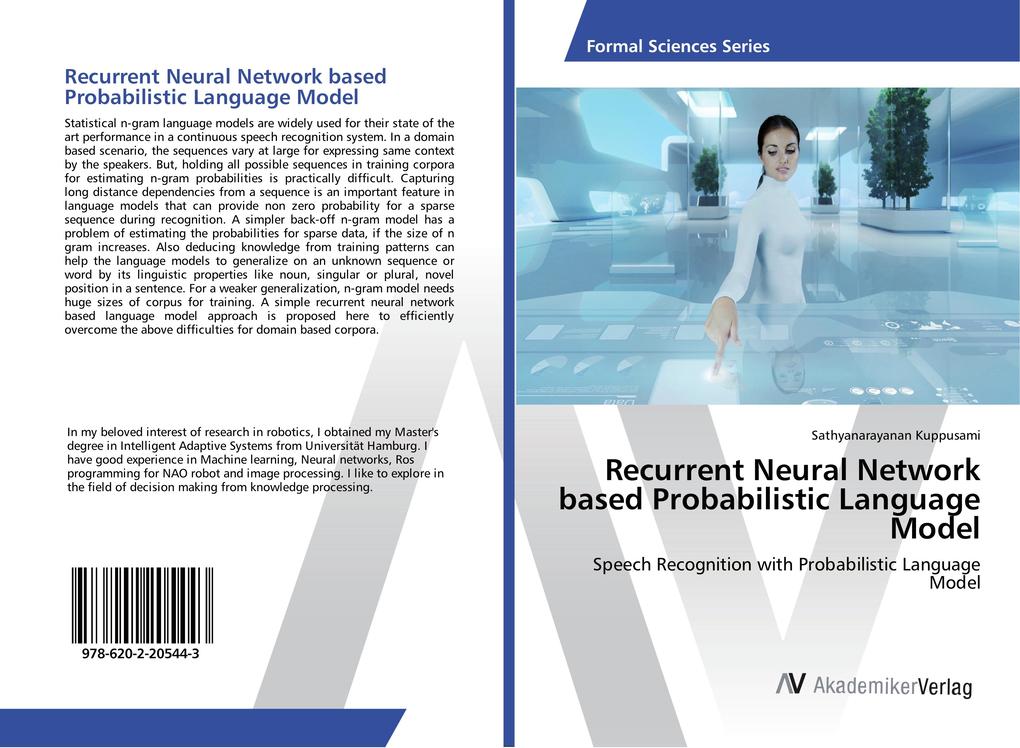 Recurrent Neural Network based Probabilistic Language Model