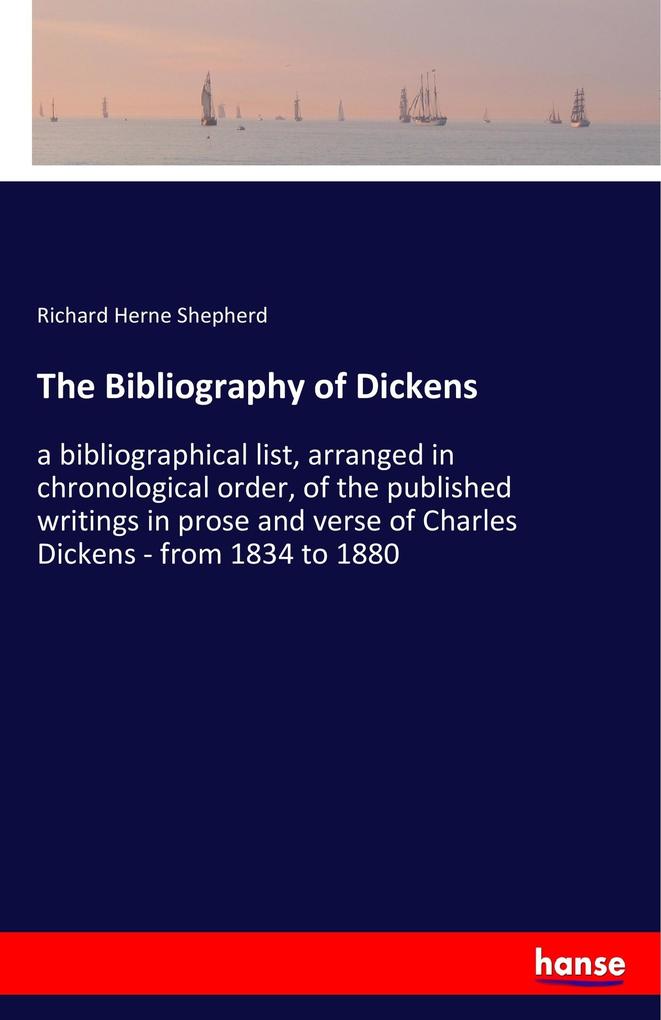 Image of The Bibliography of Dickens