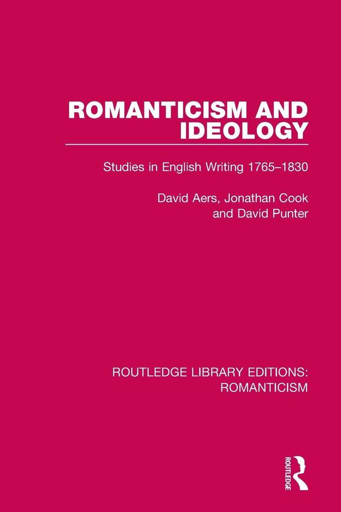 Romanticism and Ideology