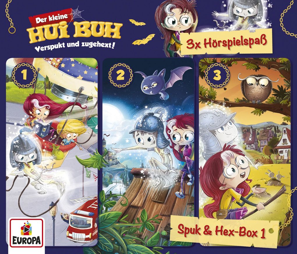 Image of Der kleine Hui Buh - 01/3er Spuk und Hex Box ( Folgen 123)