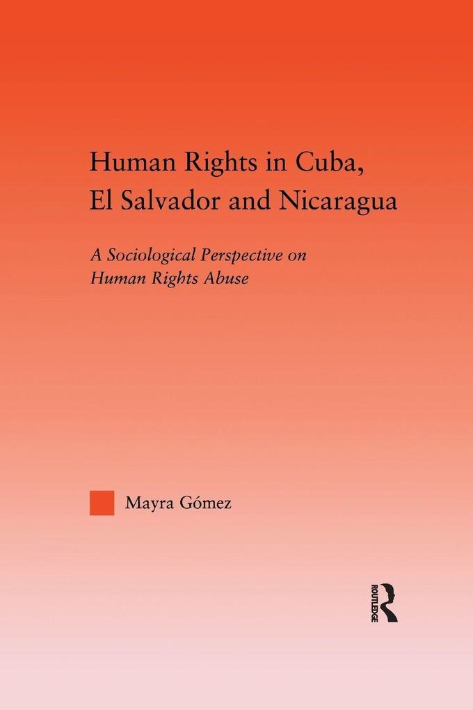 Human Rights in Cuba El Salvador and Nicaragua
