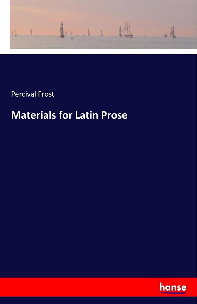 Image of Materials for Latin Prose