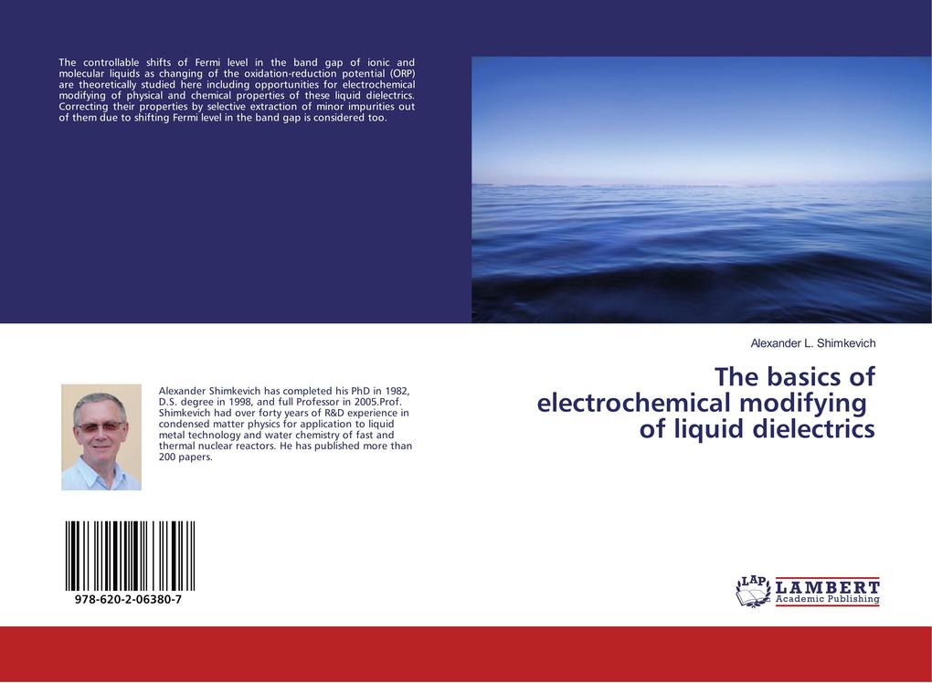 The basics of electrochemical modifying of liquid dielectrics