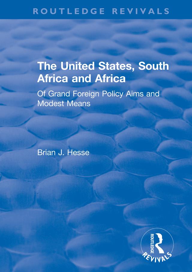 The United States South Africa and Africa