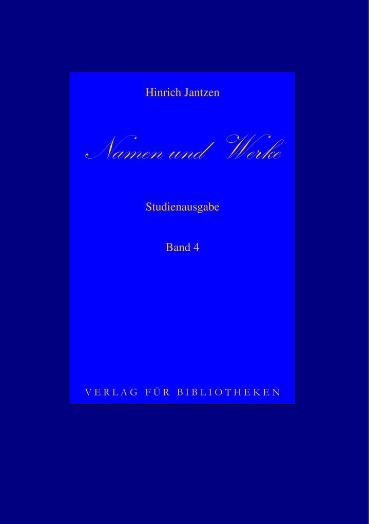 Namen und Werke 4