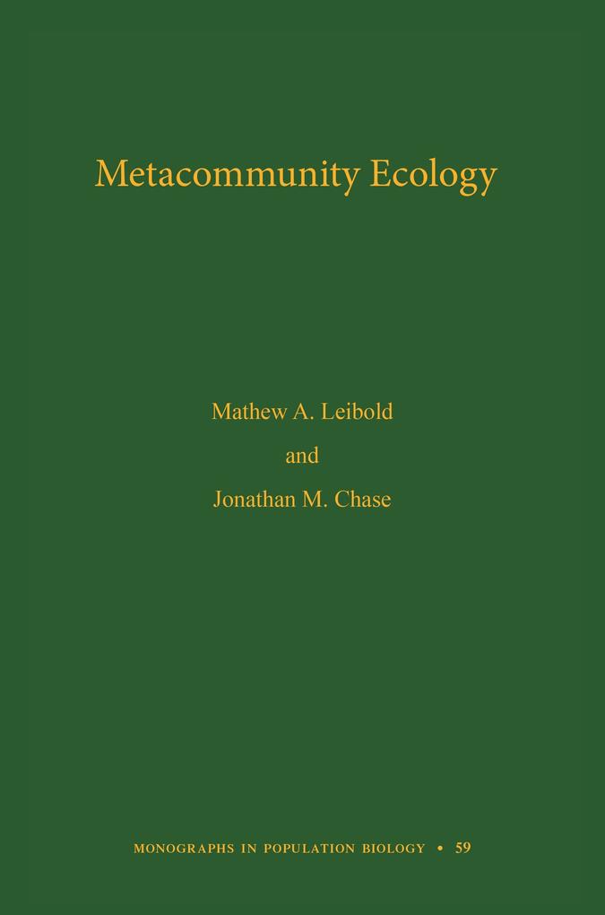 Metacommunity Ecology