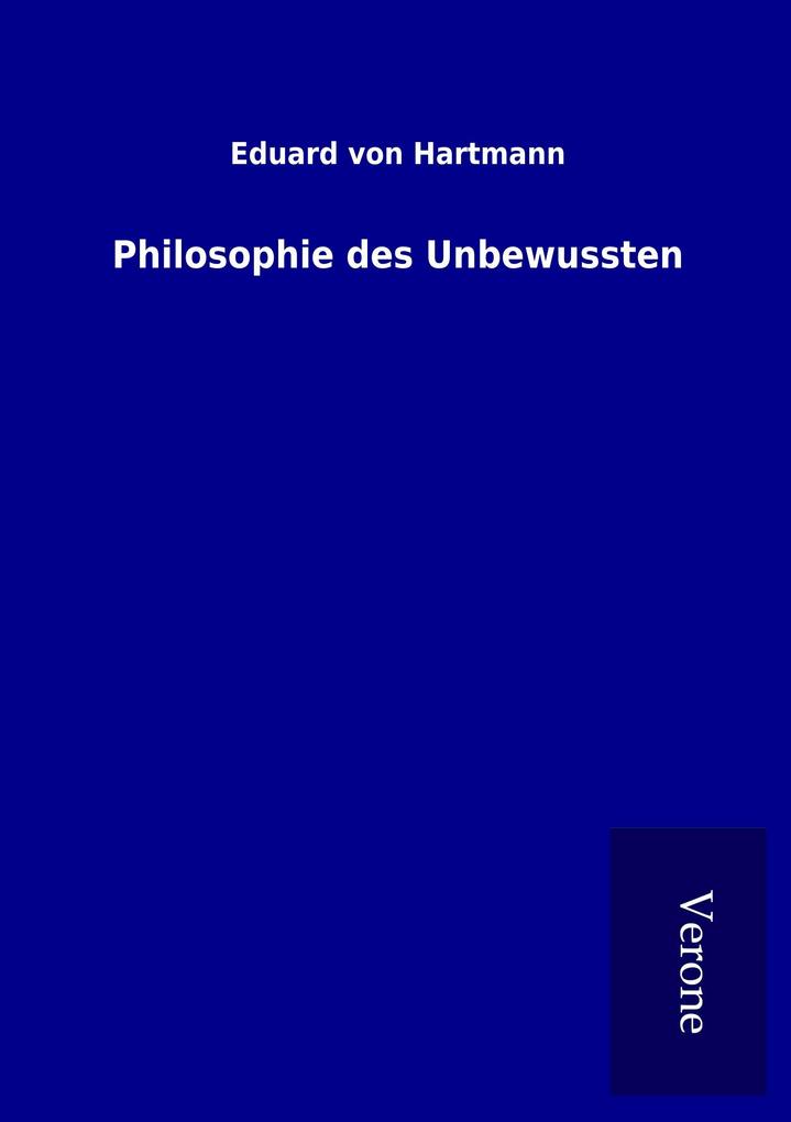 Philosophie des Unbewussten