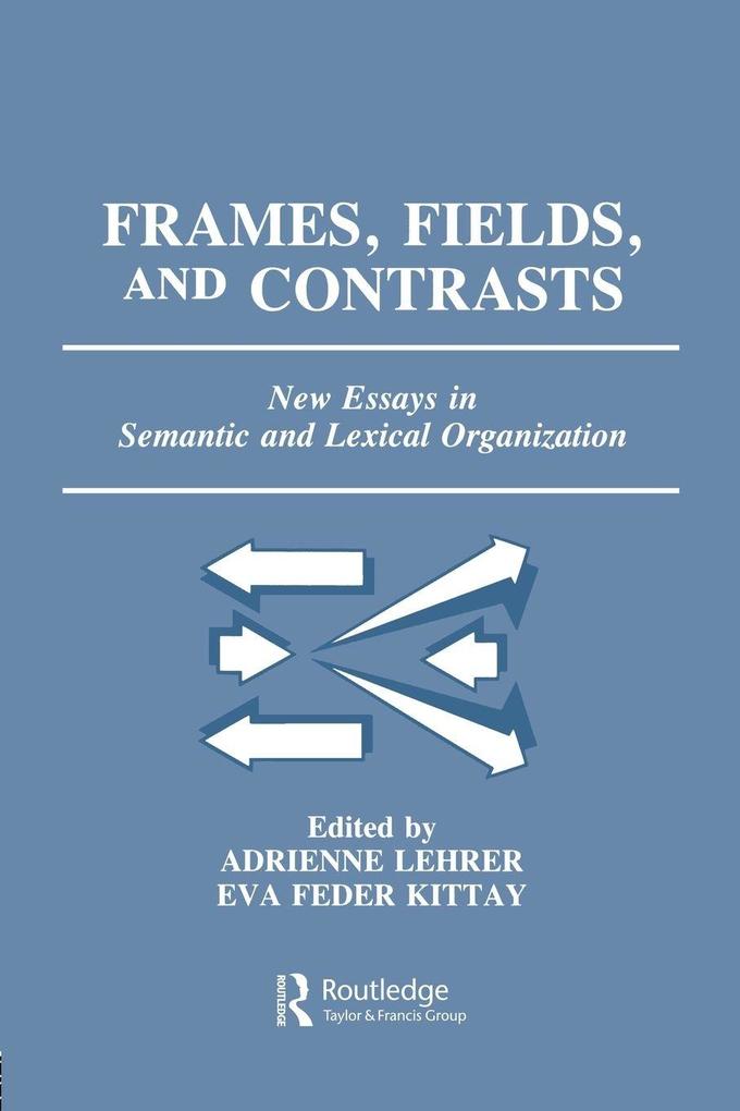 Frames Fields and Contrasts