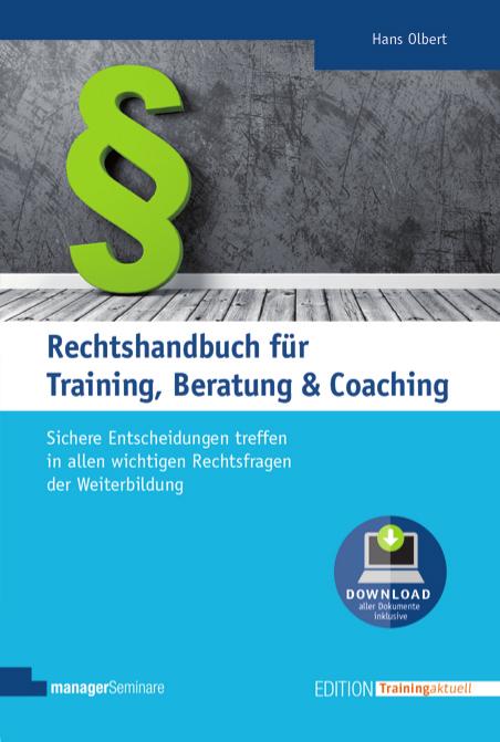 Rechtshandbuch für Training Beratung & Coaching