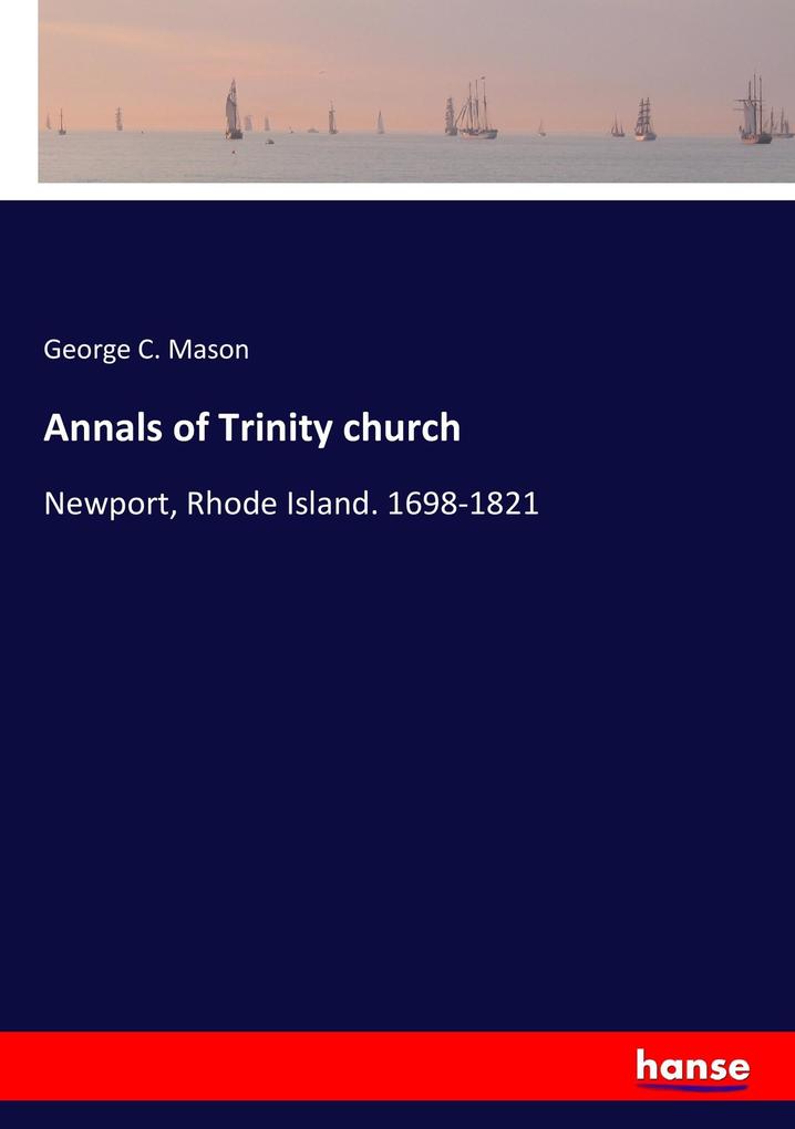 Annals of Trinity church