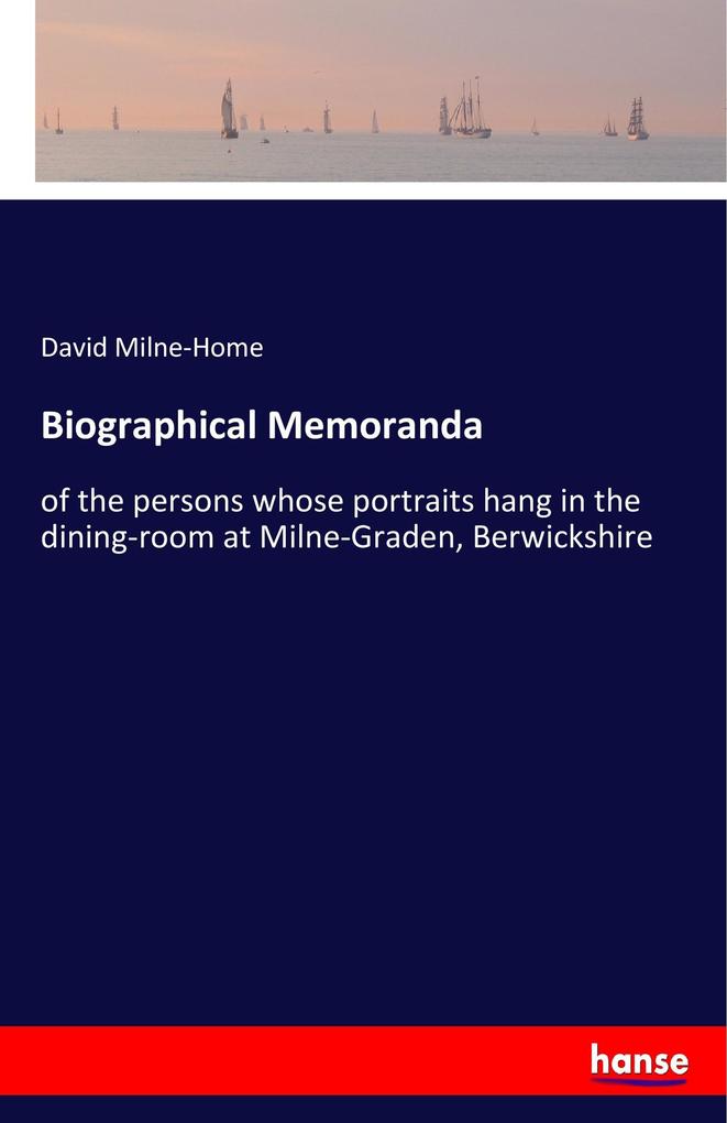 Image of Biographical Memoranda