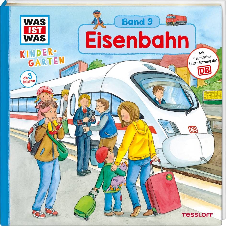 Image of WAS IST WAS Kindergarten Band 9. Eisenbahn