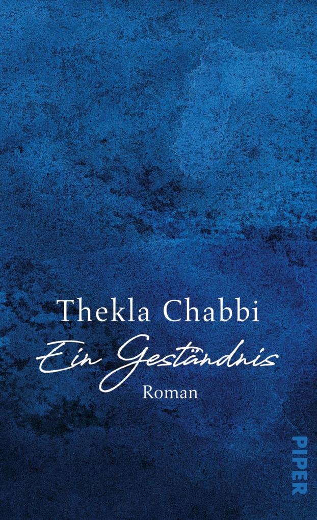Ein Geständnis