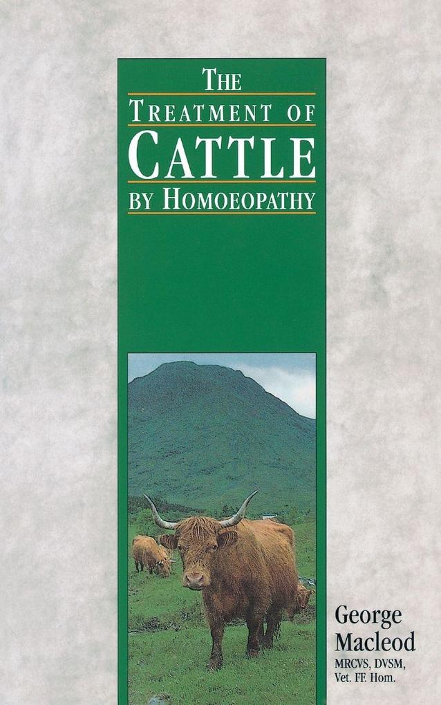 The Treatment Of Cattle By Homoeopathy