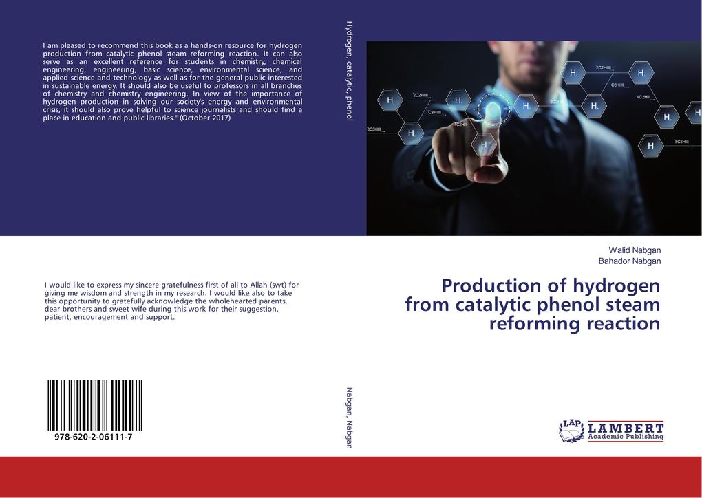 Production of hydrogen from catalytic phenol steam reforming reaction