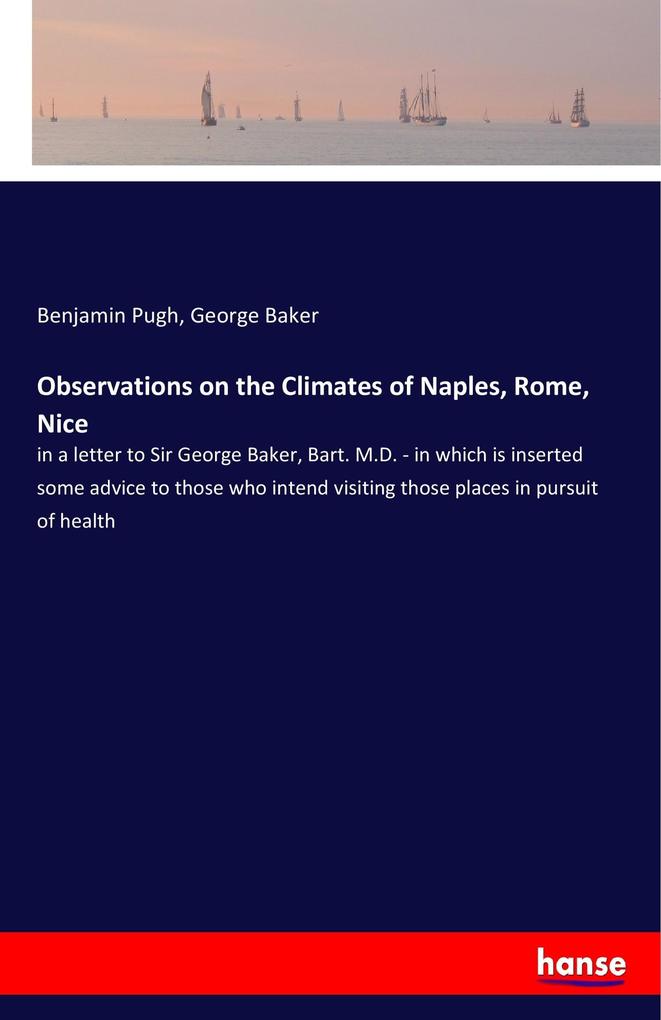 Observations on the Climates of Naples Rome Nice