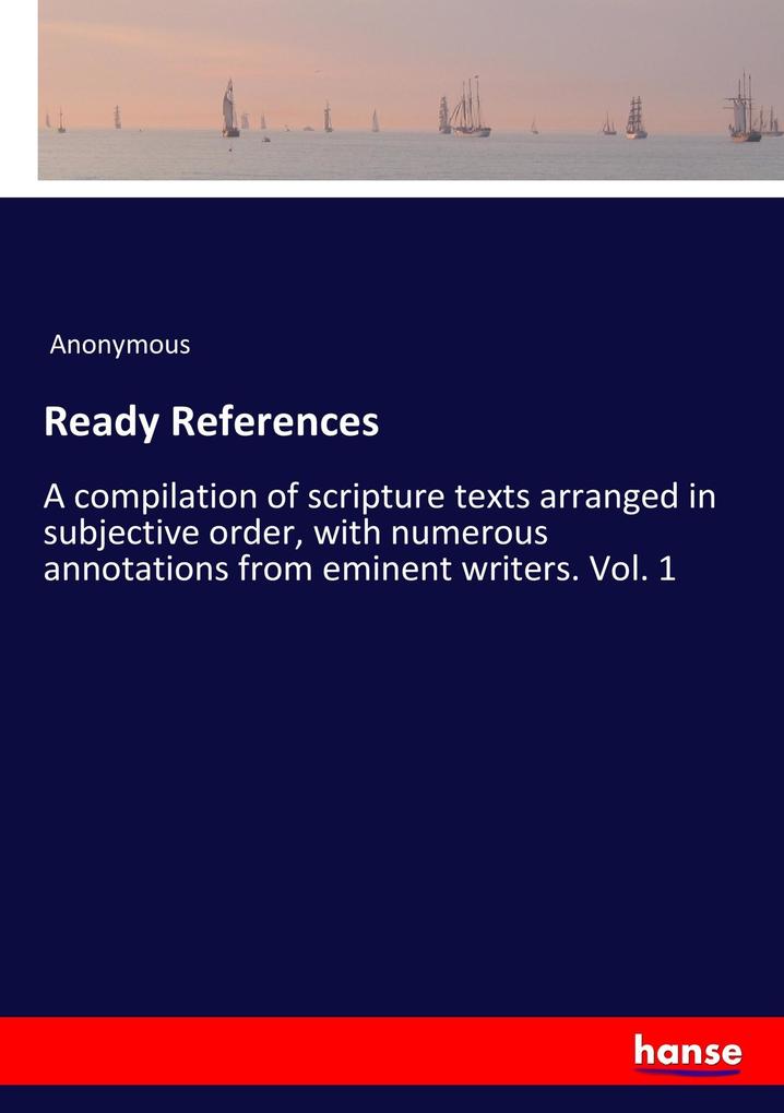 Image of Ready References
