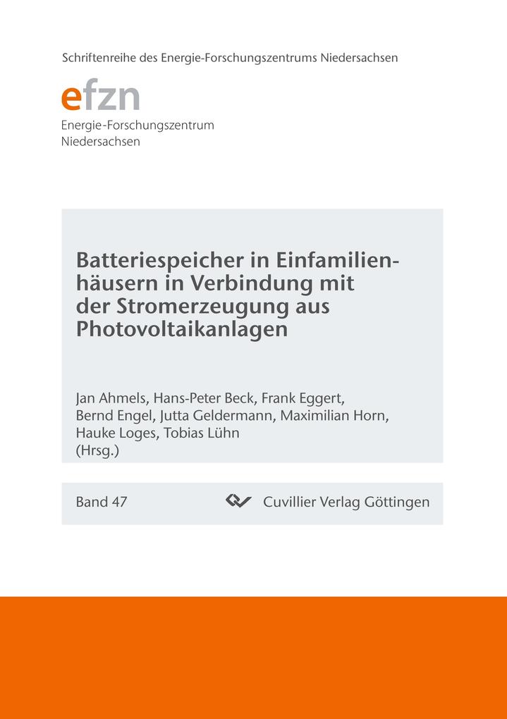 Batteriespeicher in Einfamilienhäusern in Verbindung mit der Stromerzeugung aus Photovoltaikanlagen