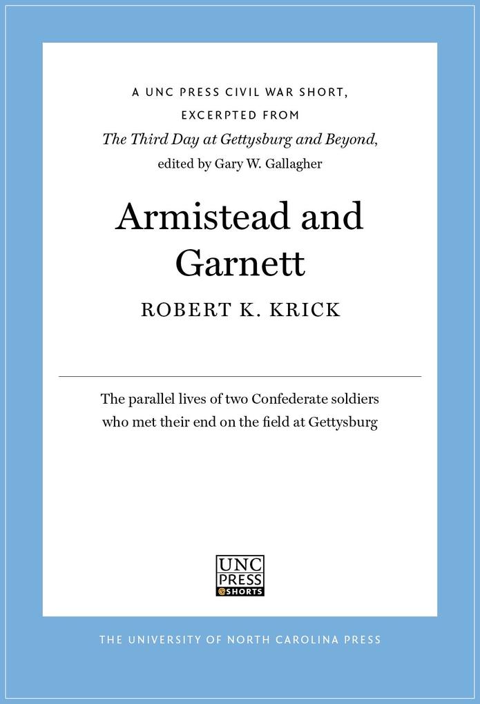Armistead and Garnett