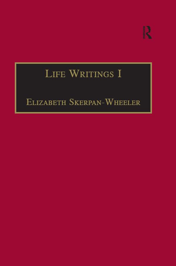 Life Writings I