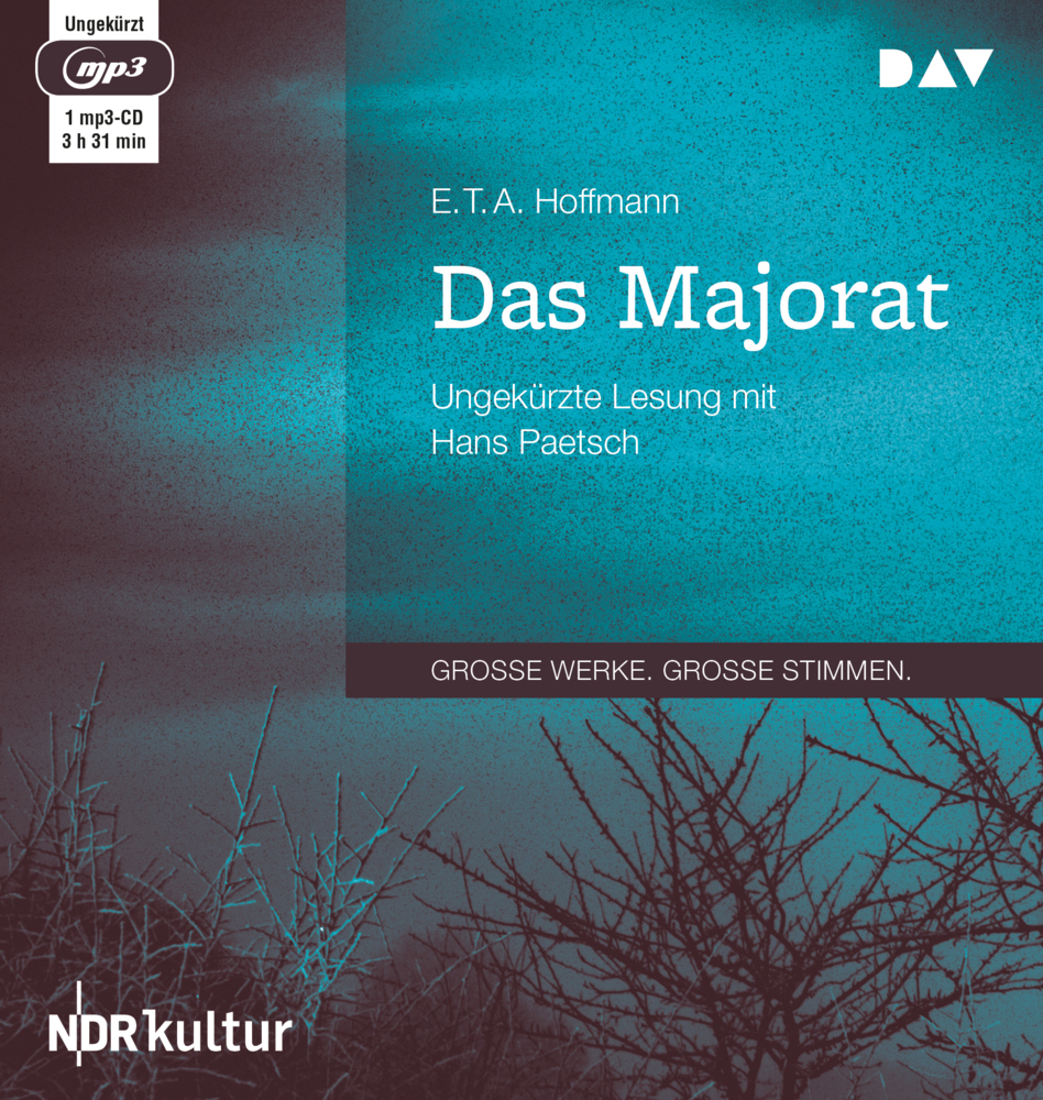 Das Majorat 1 Audio-CD 1 MP3
