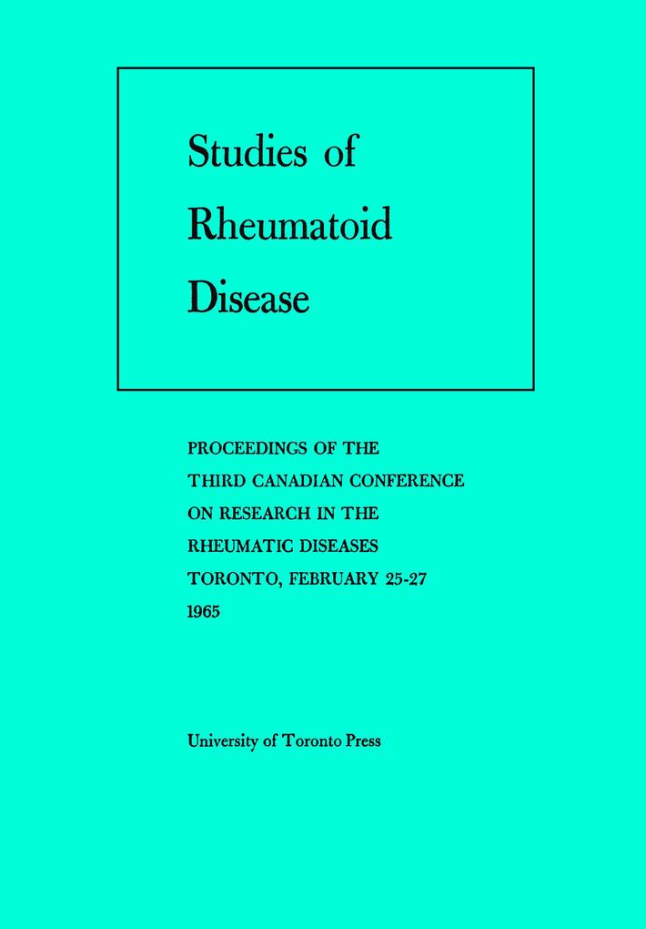 Studies of Rheumatoid Disease