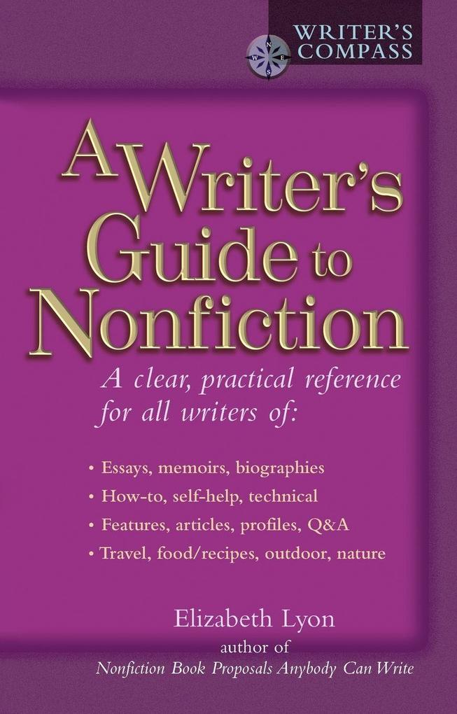 A Writer's Guide to Nonfiction