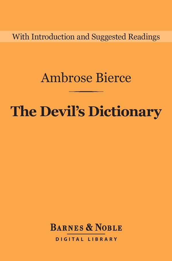 Devil‘s Dictionary (Barnes & Noble Digital Library)