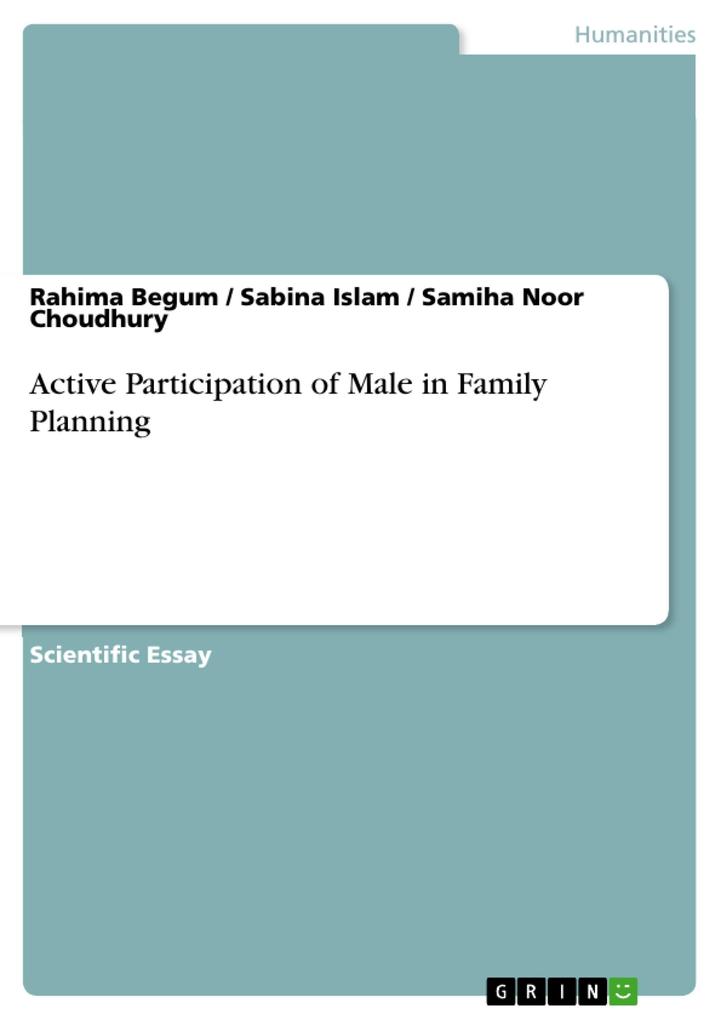 Active Participation of Male in Family Planning