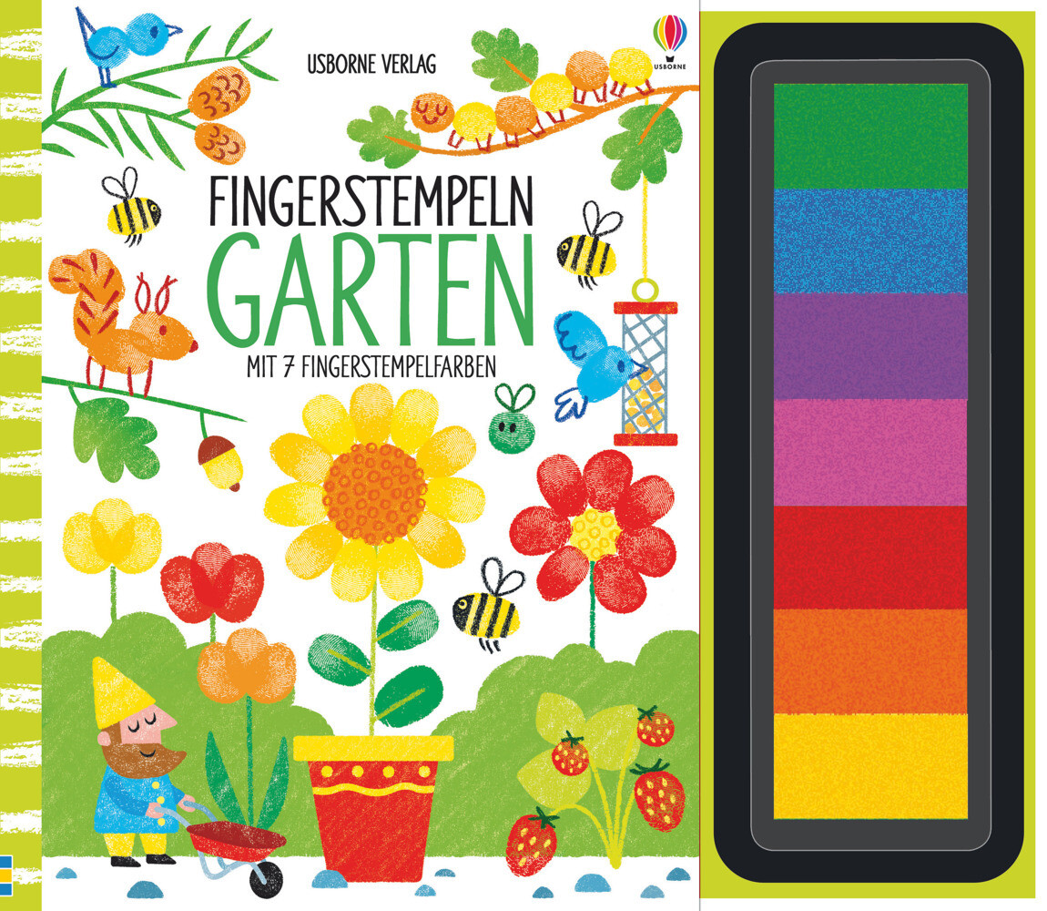 Image of Fingerstempeln - Garten - Fiona Watt, Gebunden