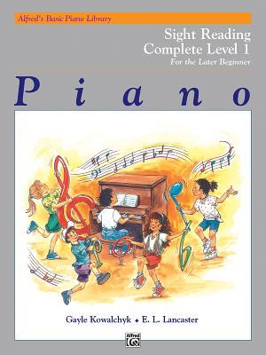 Alfred‘s Basic Piano Library Sight Reading Book Complete Bk 1
