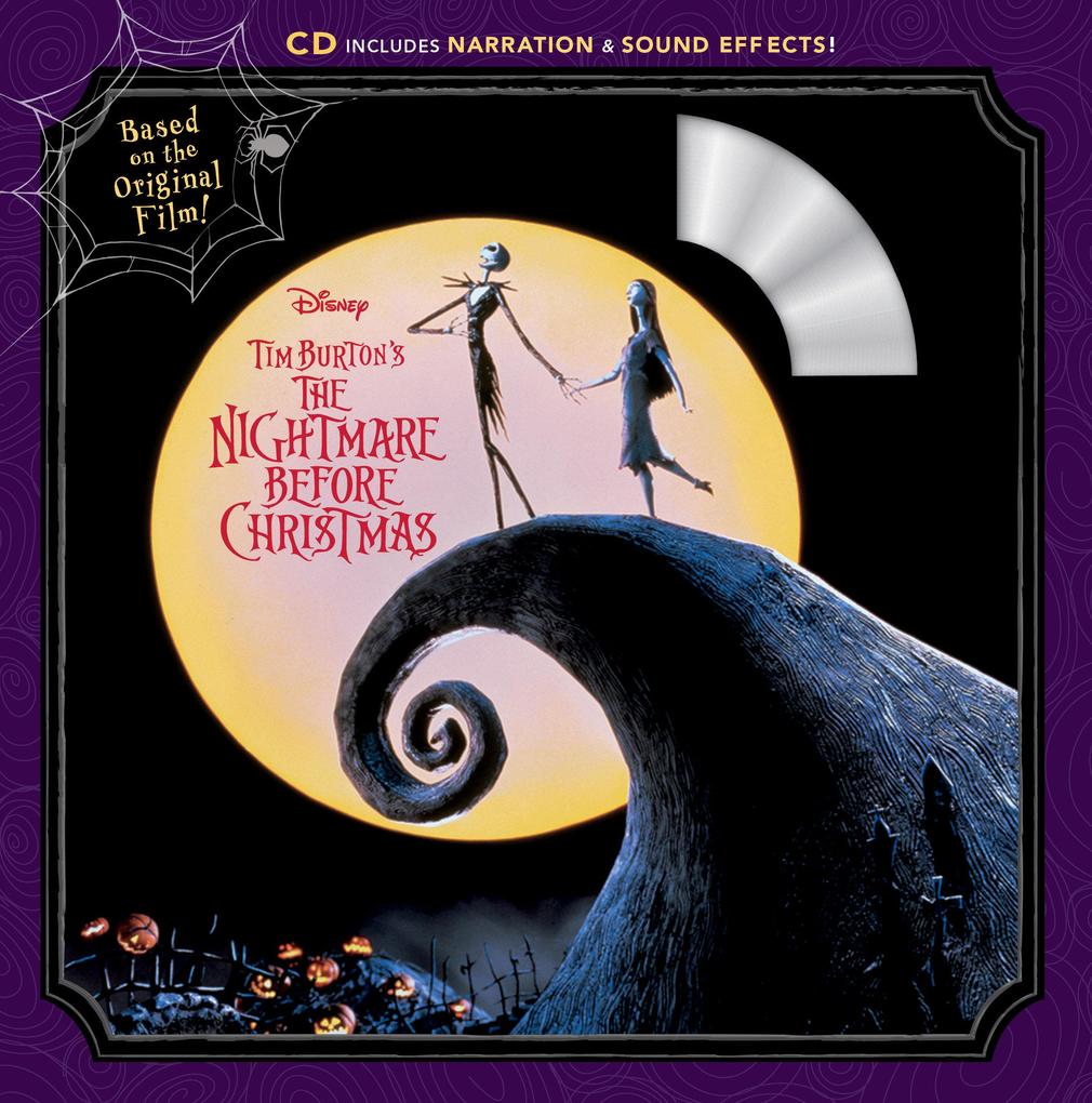 Tim Burton‘s: The Nightmare Before Christmas Book & CD