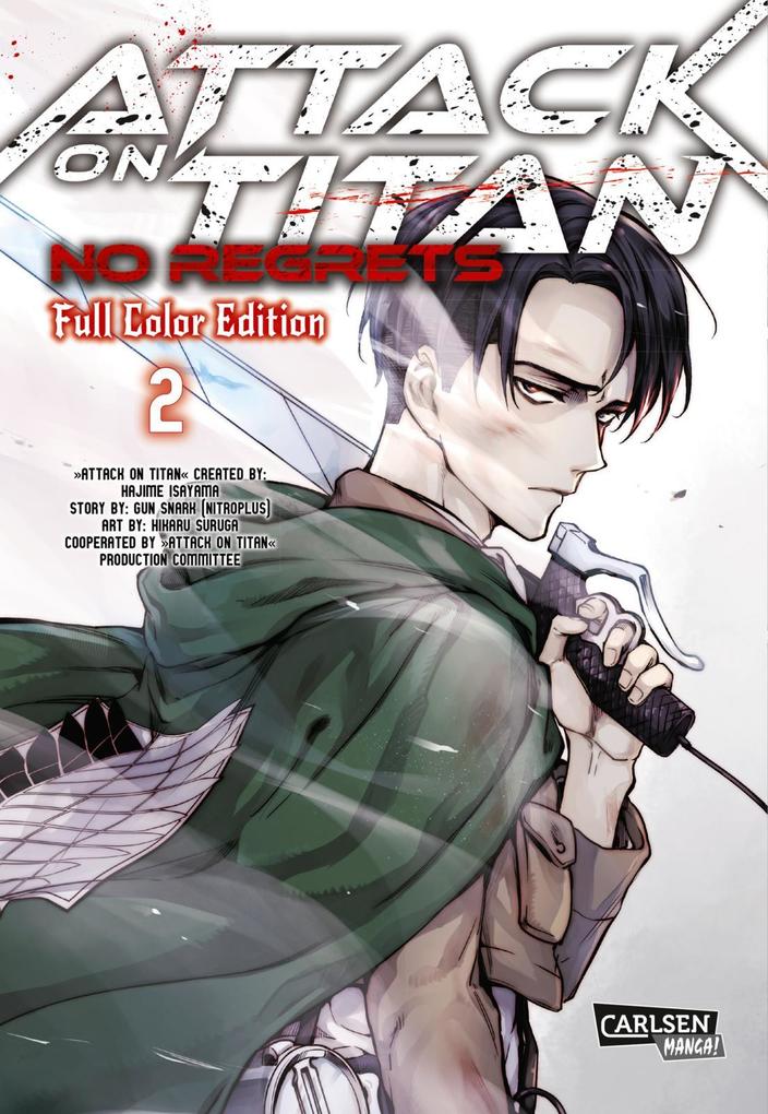 Carlsen Verlag GmbH Attack On Titan - No Regrets Full Colour Edition 2