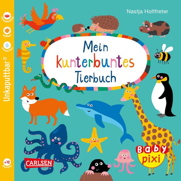 Image of Baby Pixi (unkaputtbar) 58: Mein kunterbuntes Tierbuch