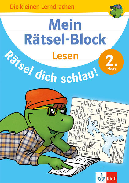 Mein Rätsel-Block Rätsel dich schlau! Lesen 2. Klasse. Deutsch Grundschule