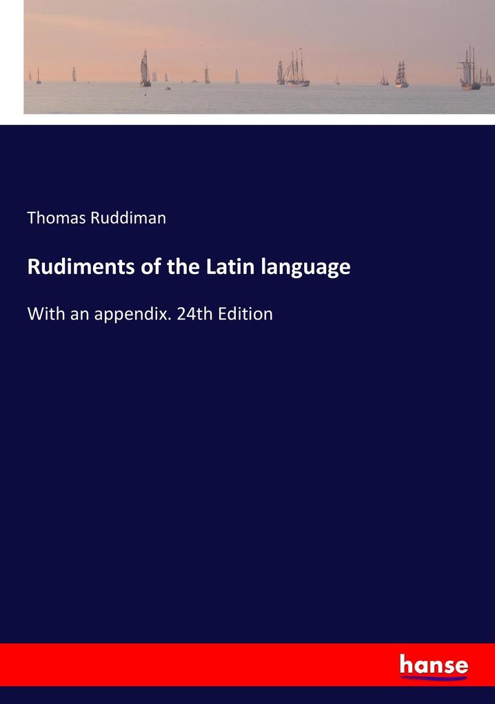 Image of Rudiments of the Latin language