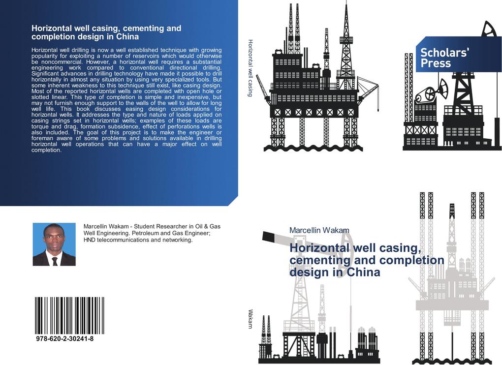 Horizontal well casing cementing and completion design in China