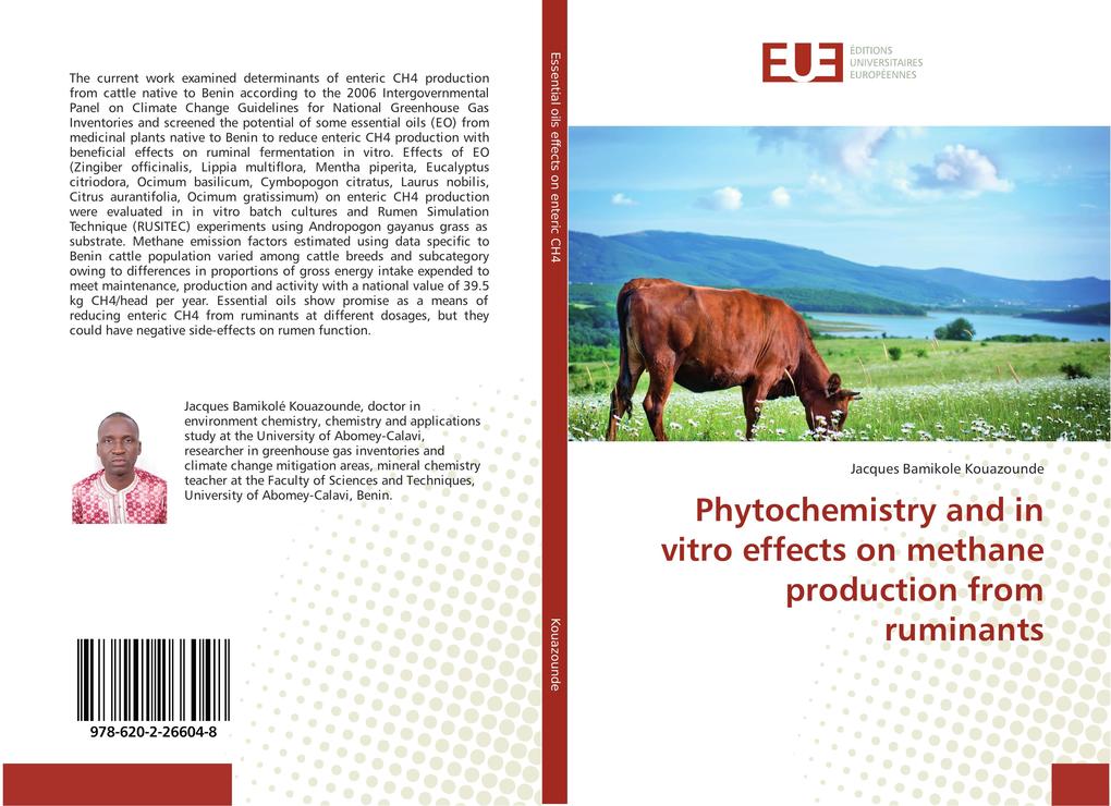 Phytochemistry and in vitro effects on methane production from ruminants