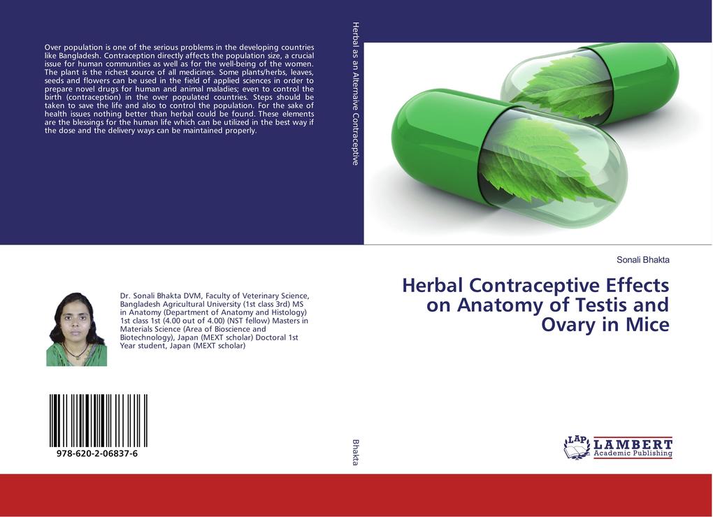 Herbal Contraceptive Effects on Anatomy of Testis and Ovary in Mice
