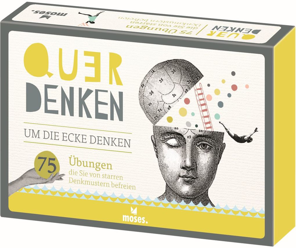 Image of Moses MOS25135 - Querdenken-um die Ecke denken, Denksport