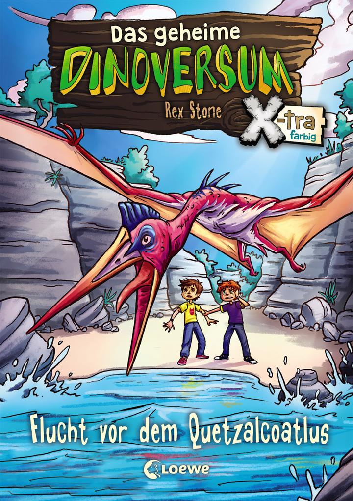 Image of Das geheime Dinoversum Xtra - Flucht vor dem Quetzalcoatlus