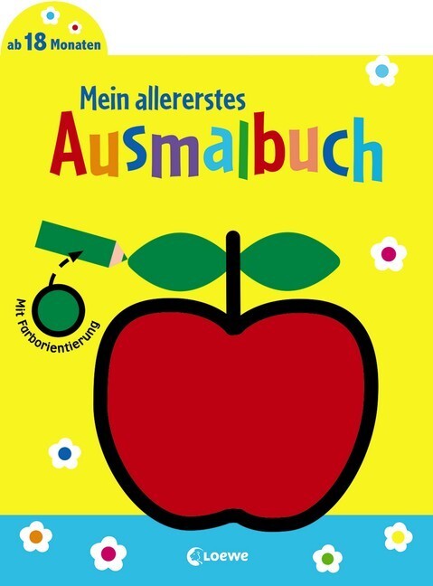 Image of Mein allererstes Ausmalbuch (Apfel)